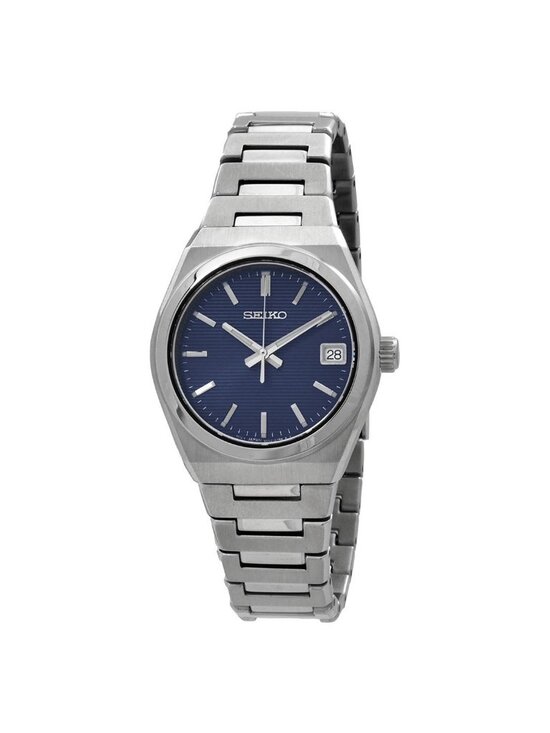 NWT Seiko Essentials Quartz Blue Dial Ladies Watch